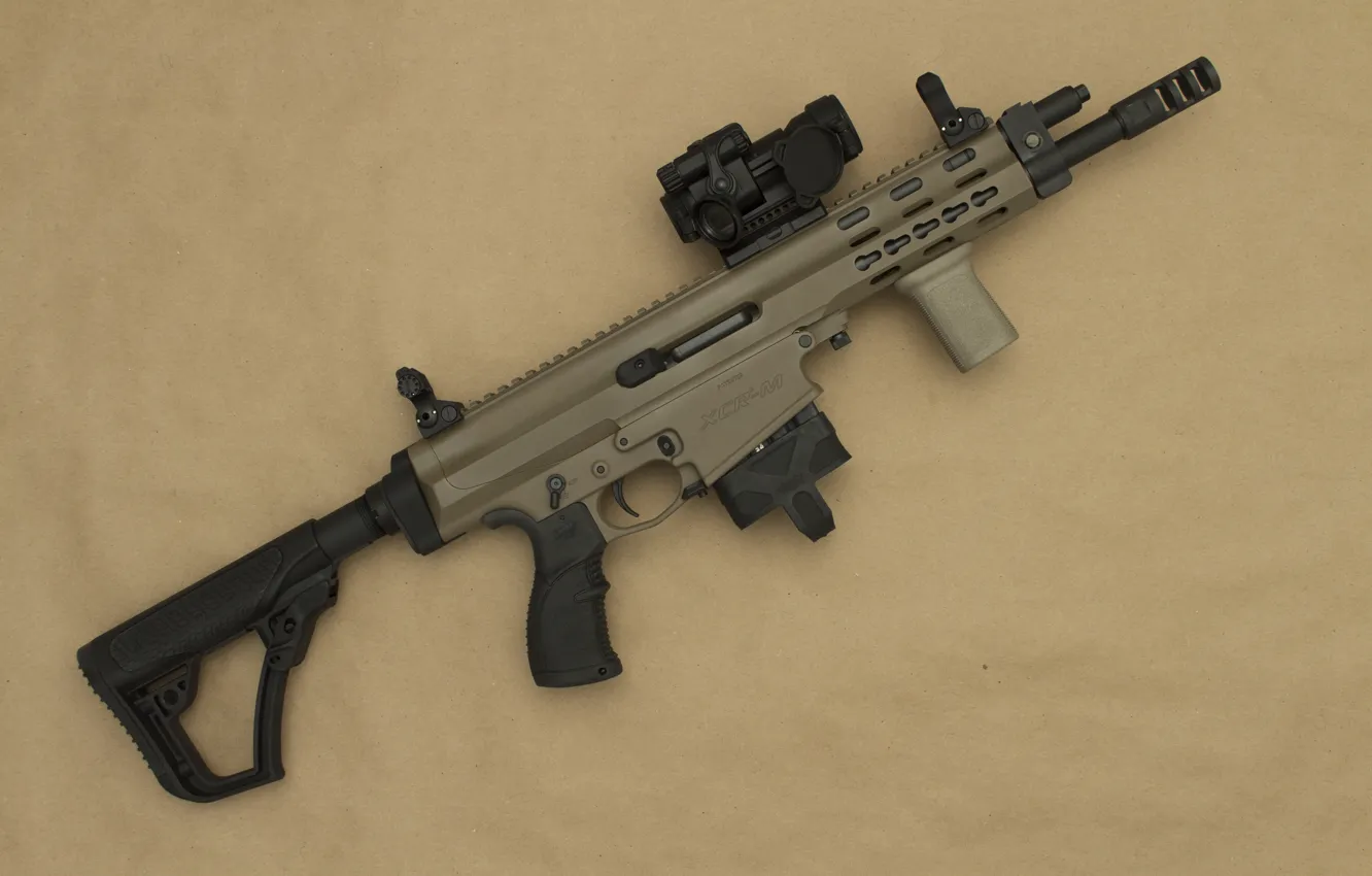 Photo wallpaper weapons, SBR, assault rifle, XCR-M
