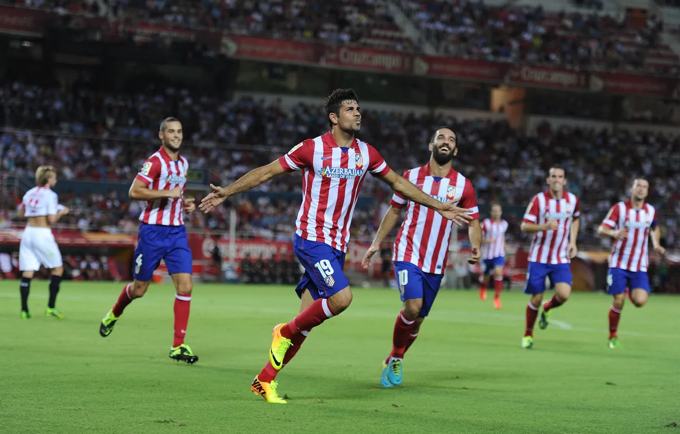 Photo wallpaper football, sport, club, Spain, player, football, Atletico Madrid, Atletico Madrid
