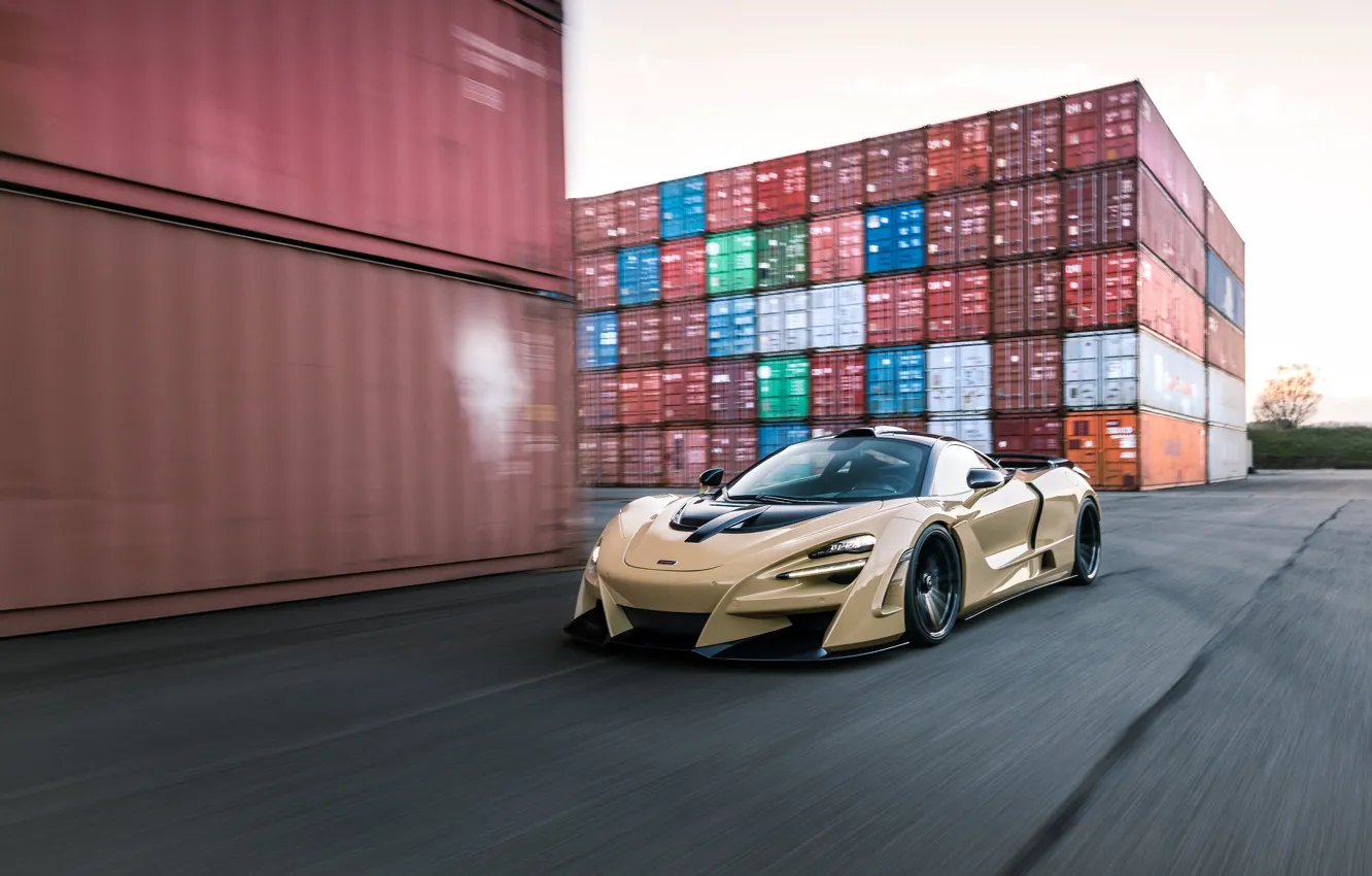 Photo wallpaper McLaren, speed, supercar, 2018, Novitec, N-Largo, 720S