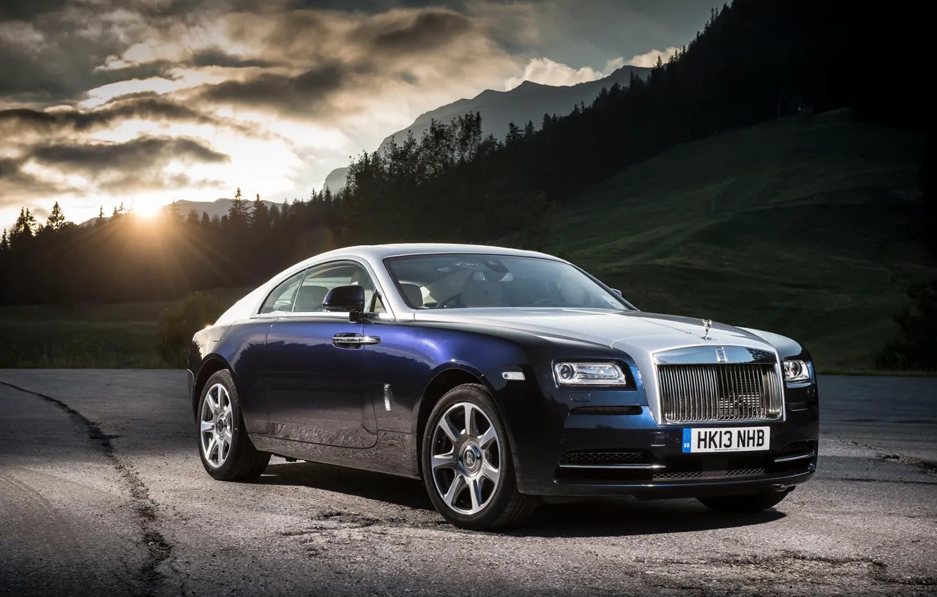 Photo wallpaper Rolls-Royce, Coupe, rolls-Royce, Wraith, Wright
