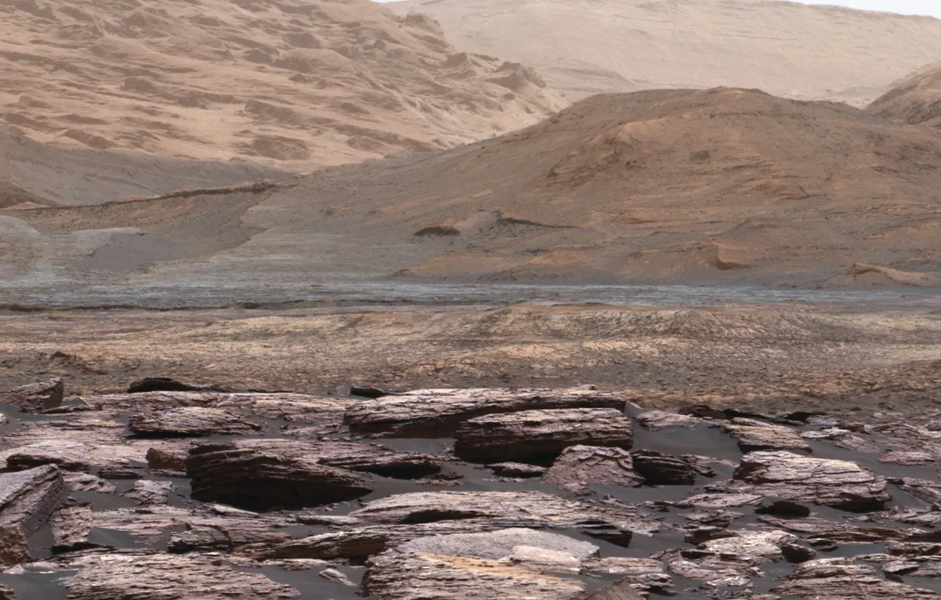 Photo wallpaper photo, Mars, NASA, Curiosity