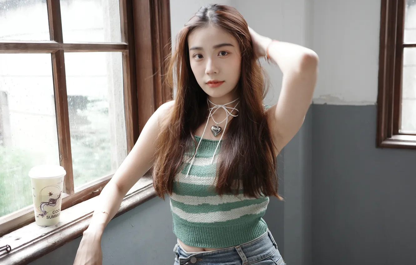 Photo wallpaper China, wallpaper, girl, sexy, woman, model, asian, cute