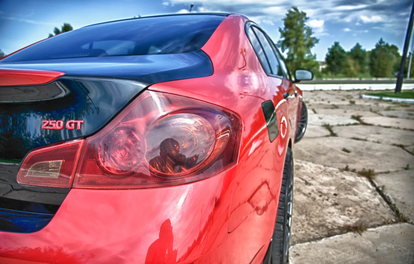 Photo wallpaper city, lights, Nissan, skyline, GT250