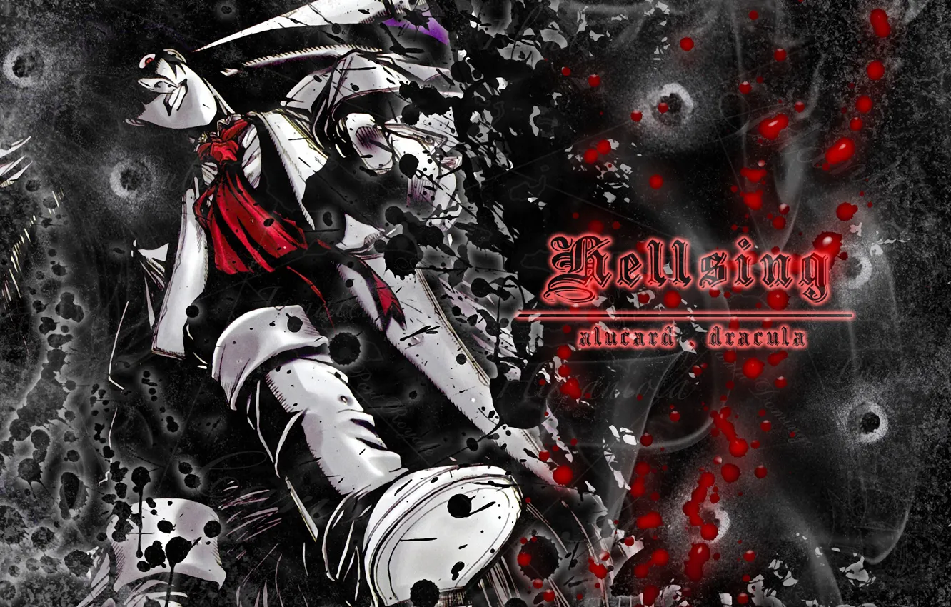 Photo wallpaper look, vampire, Hellsing, Helsing