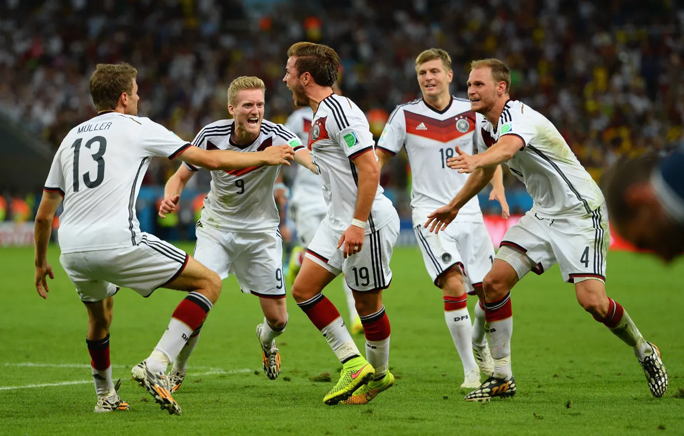 Photo wallpaper Germany, Football, Brazil, Germany, Football, Germany, Sport, Player
