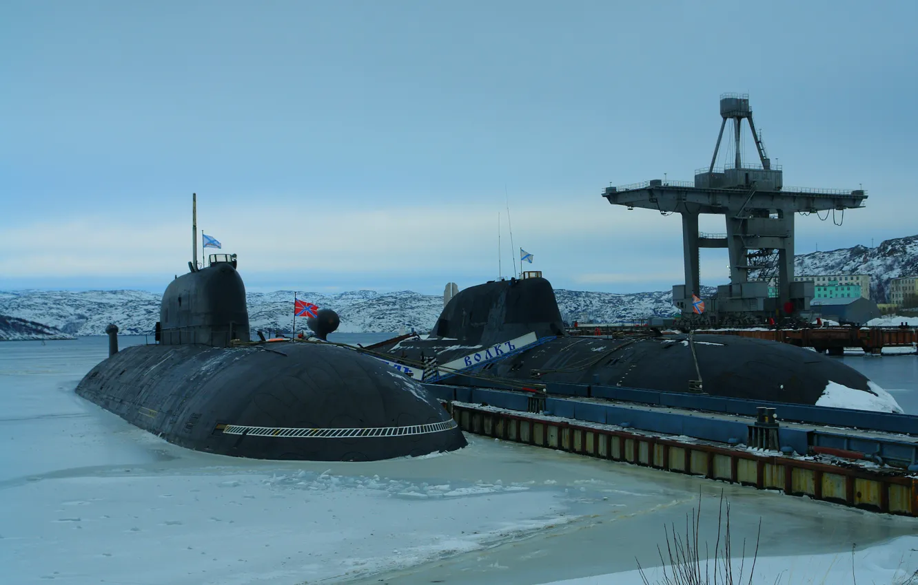 Photo wallpaper boat, wolf, Cheetah, underwater, atomic