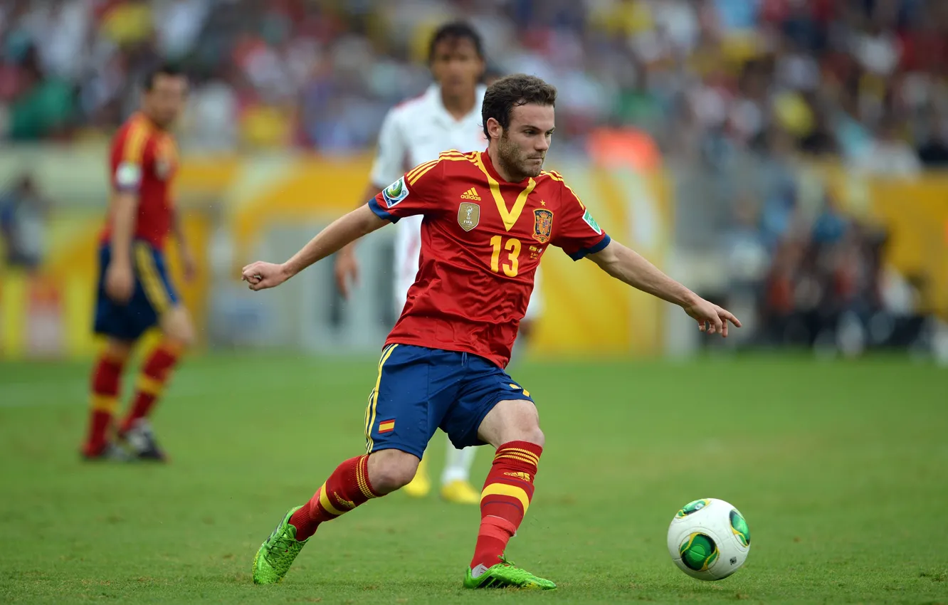 Photo wallpaper football, Spain, Adidas, the leader, football, Chelsea, Spain, Juan Mata