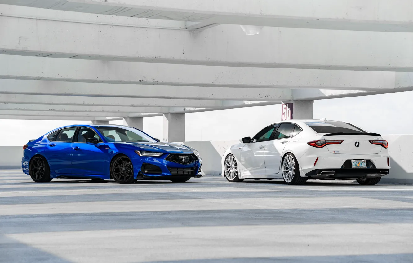 Photo wallpaper Parking, Acura, TLX