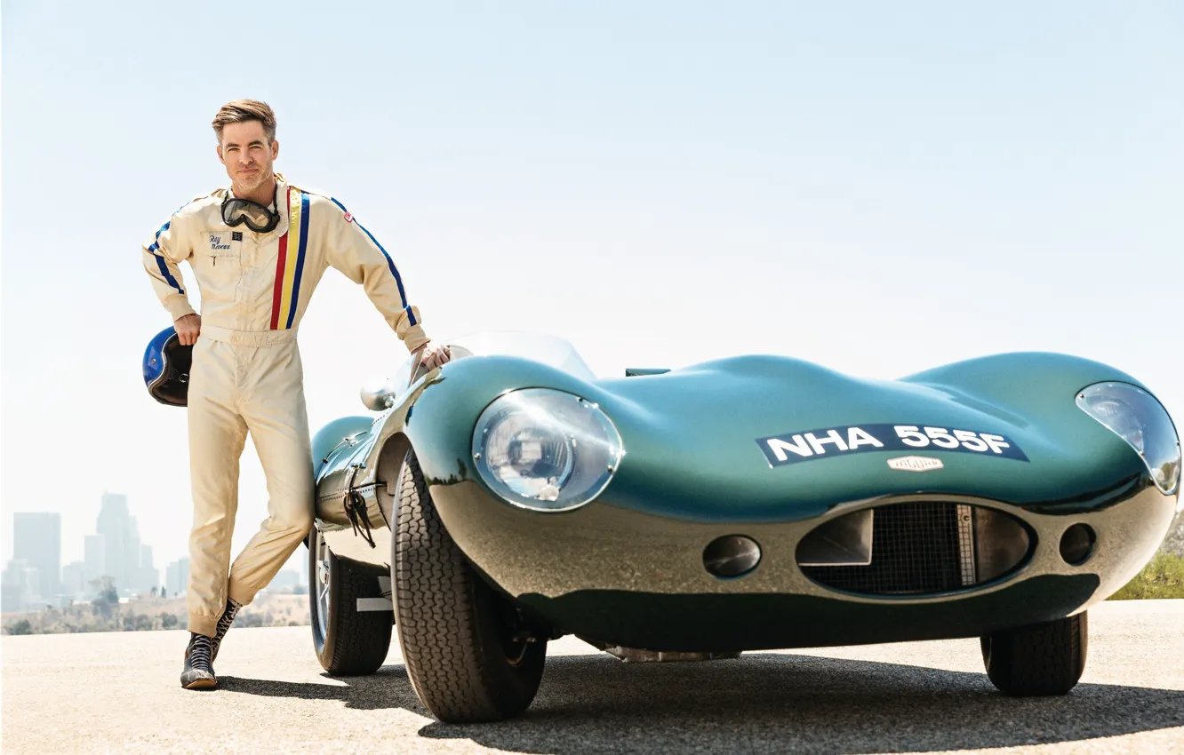 Photo wallpaper road, the sun, landscape, pose, cars, glasses, costume, actor