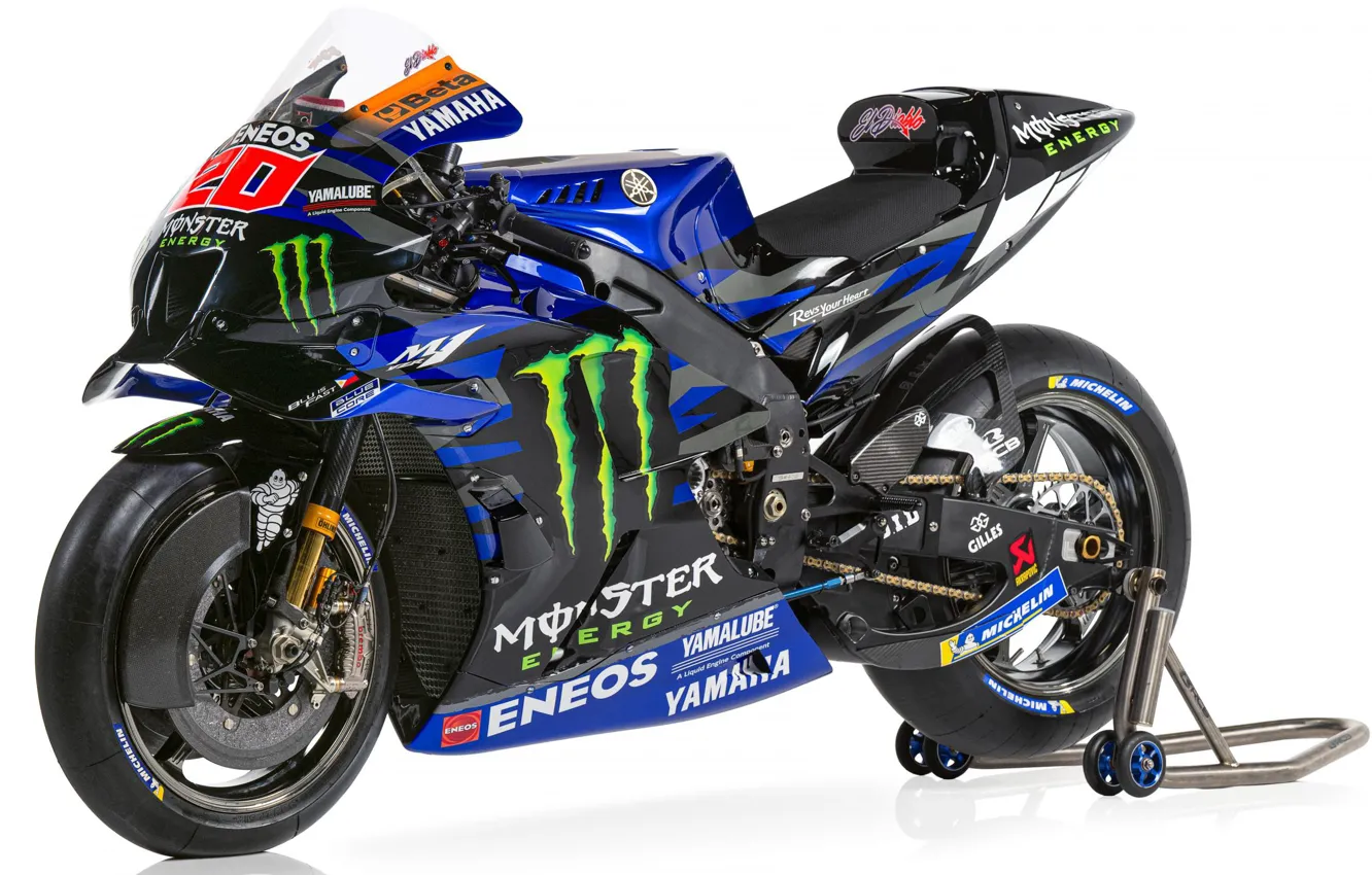 Photo wallpaper Yamaha, MotoGP