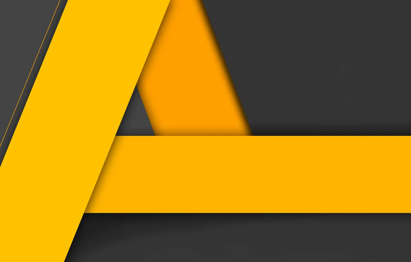 Photo wallpaper line, orange, yellow, yellow, modern, stripes, orange, modern