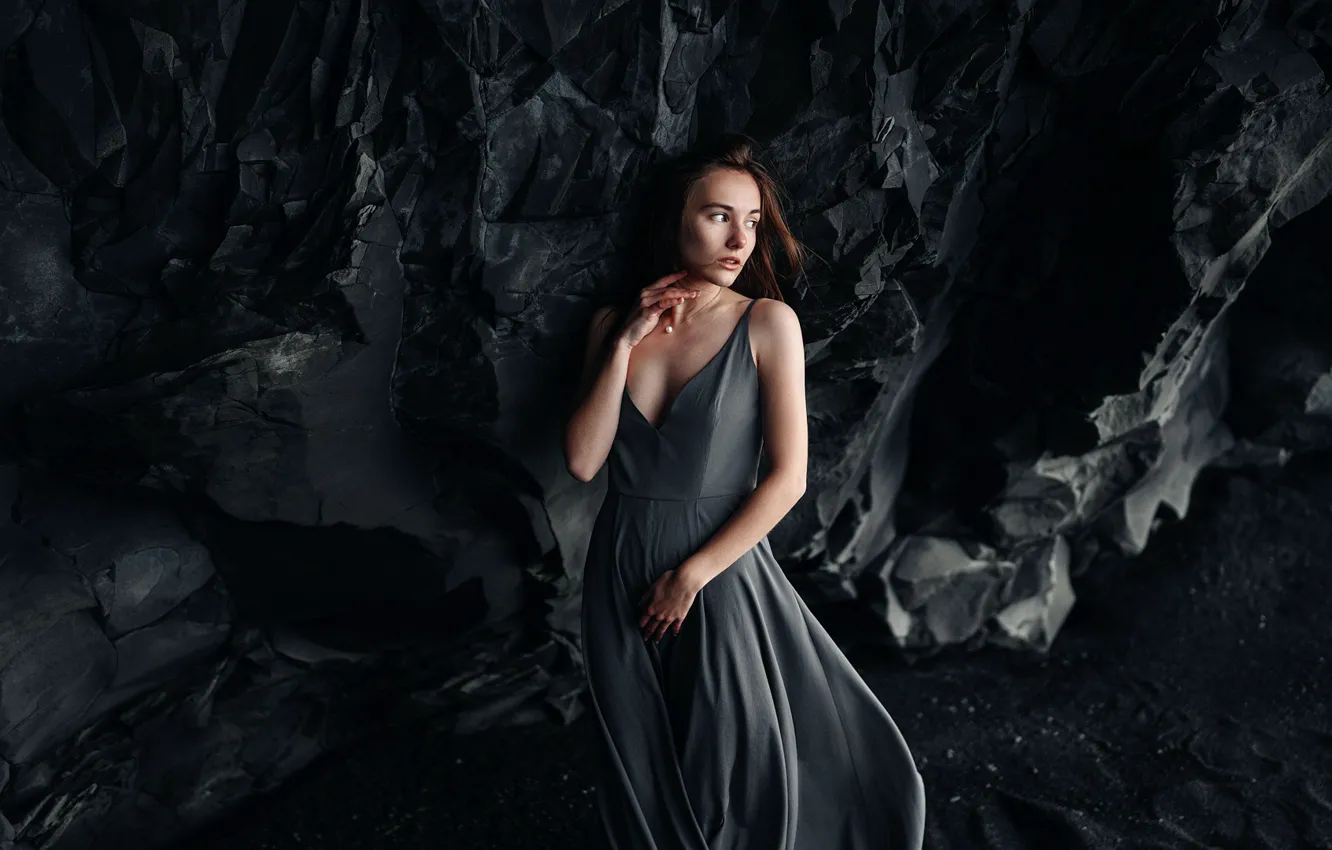Photo wallpaper dress, the beauty, Dasha, Maxim Gontarev