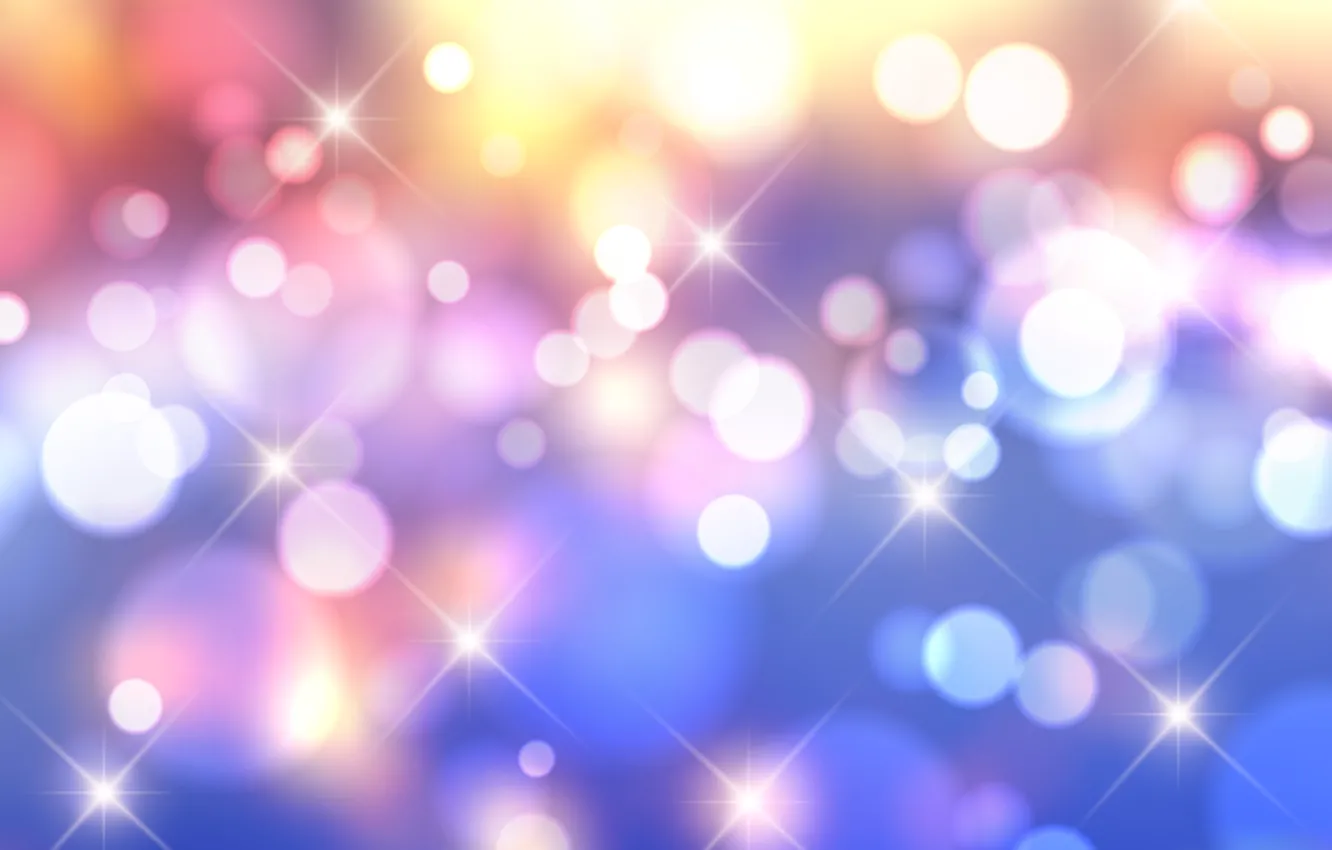 Photo wallpaper stars, rays, light, glare, lights, background, holiday, Shine