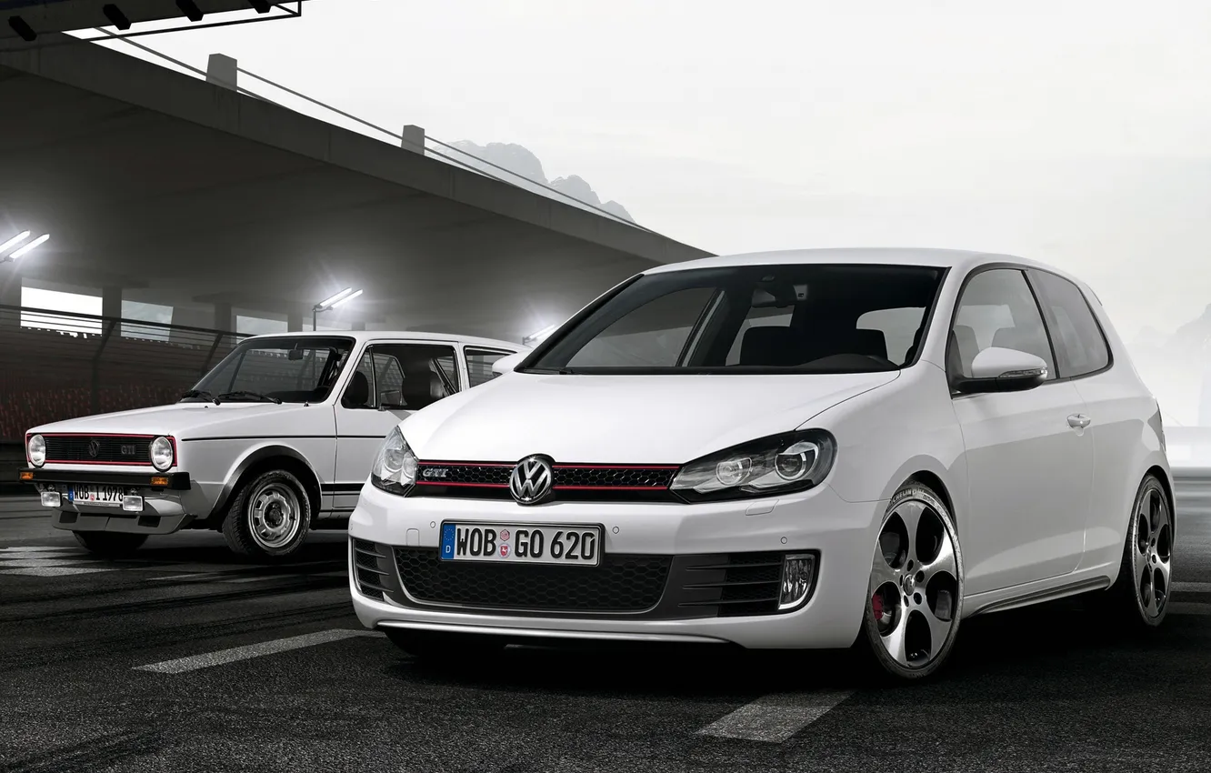 Photo wallpaper Volkswagen, golf, GOLF GTI
