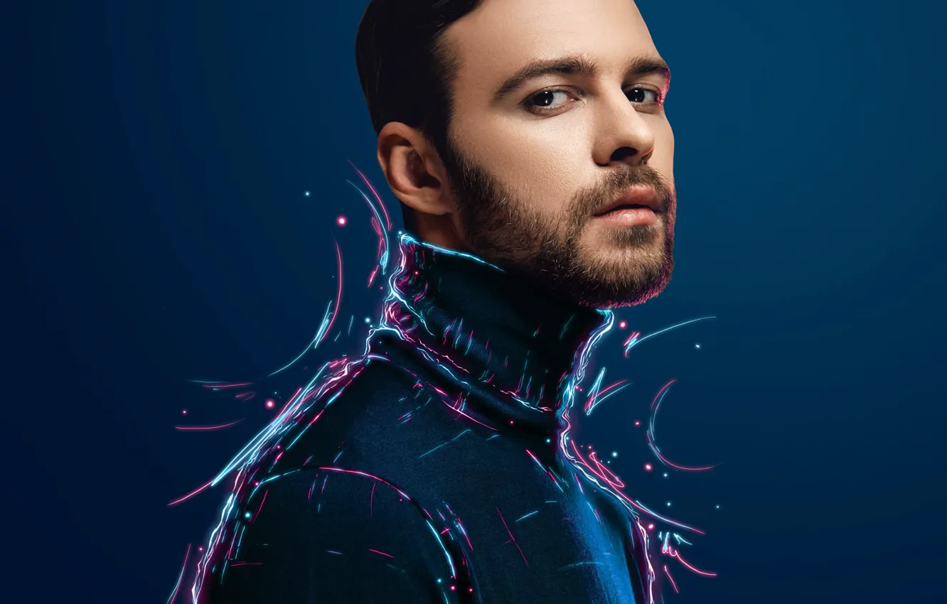 Photo wallpaper look, male, Max Barskih