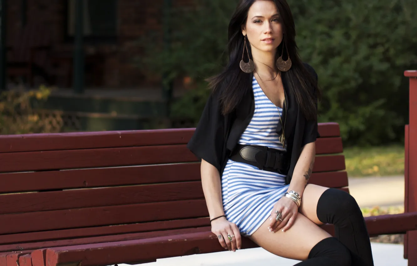 Photo wallpaper girl, model, beauty, Megan Lyn