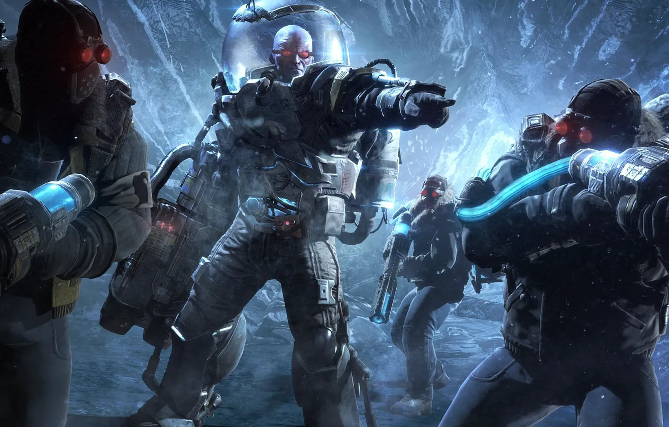 Photo wallpaper Batman, cold, Cold Heart