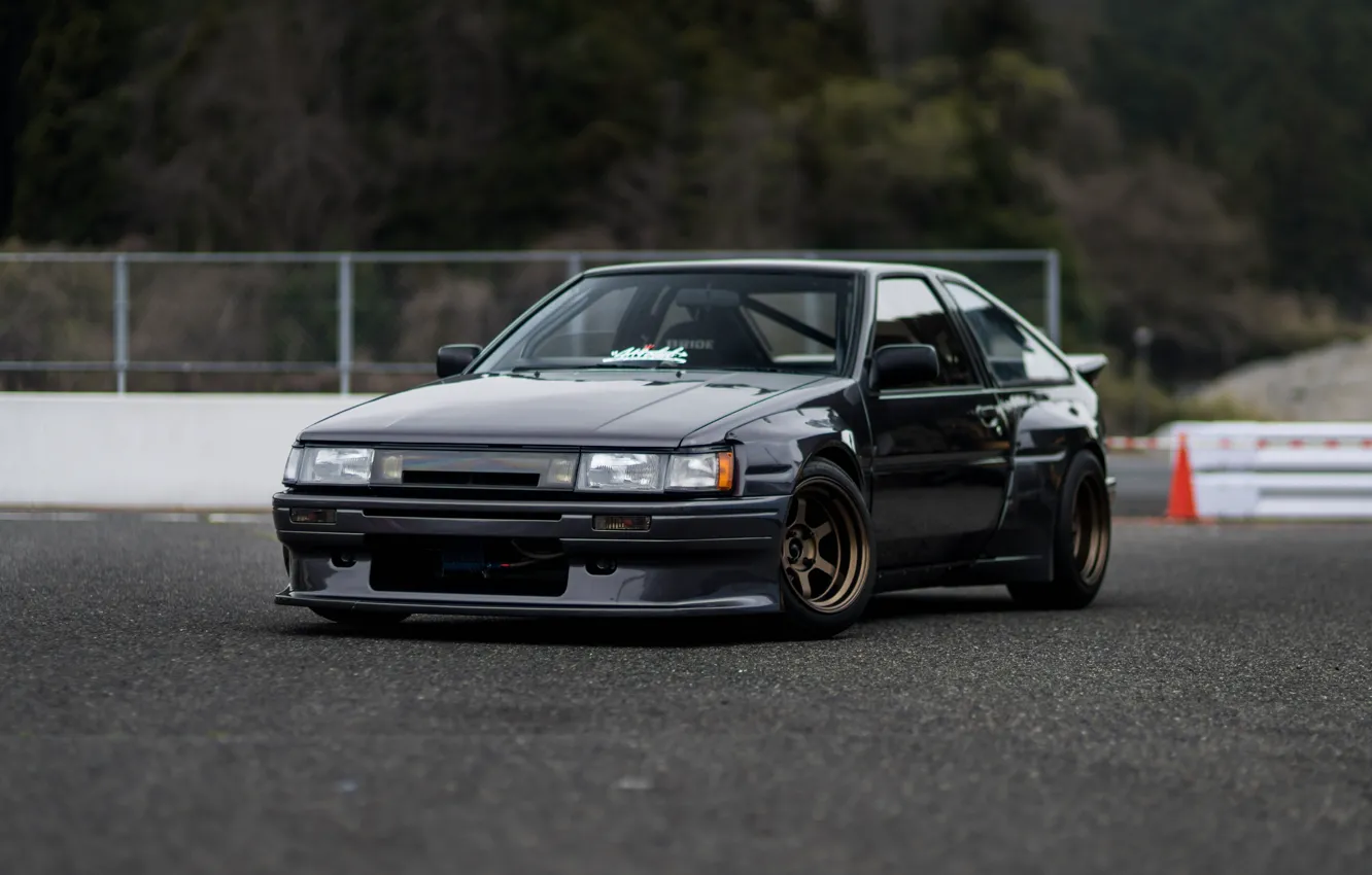 Photo wallpaper Toyota, AE86, Corolla, Sprinter, Levin, Trueno