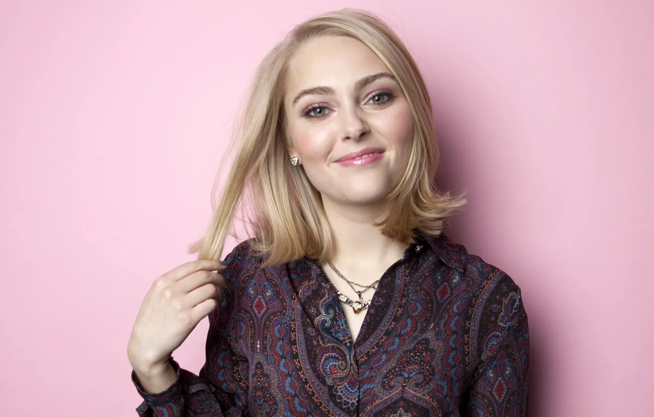 Photo wallpaper actress, blonde, shirt, AnnaSophia Robb, Annasophia Robb