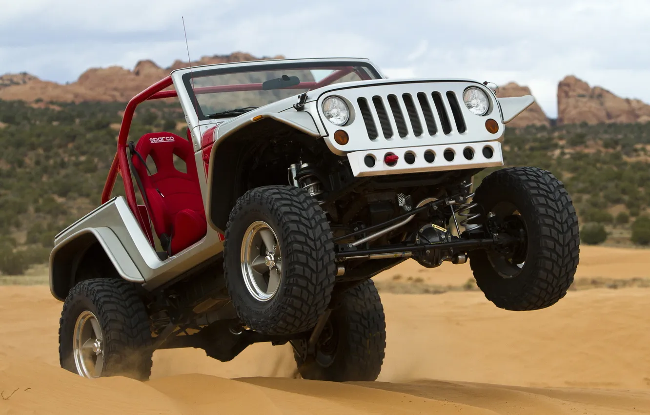 Photo wallpaper sand, Concept, tuning, jeep, SUV, the concept, tuning, the front