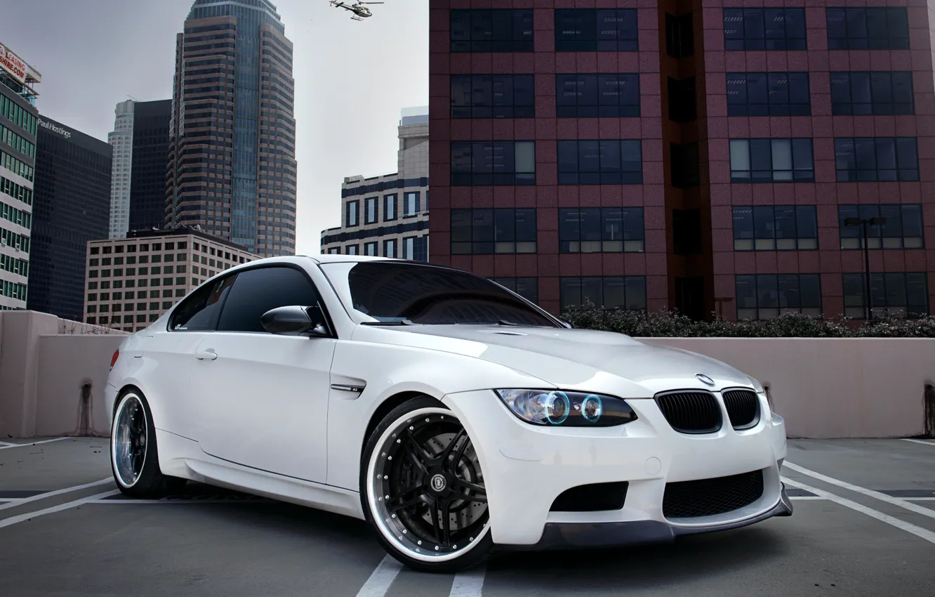 Photo wallpaper city, bmw, BMW