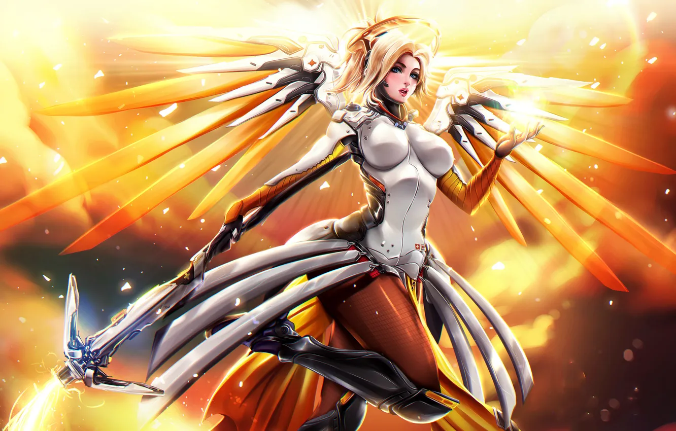 Photo wallpaper girl, fantasy, art