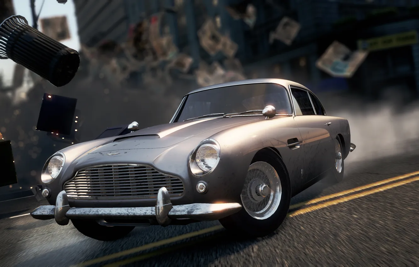 Photo wallpaper Aston Martin, NFS, 2012, DB5, Most Wanted, Need for speed
