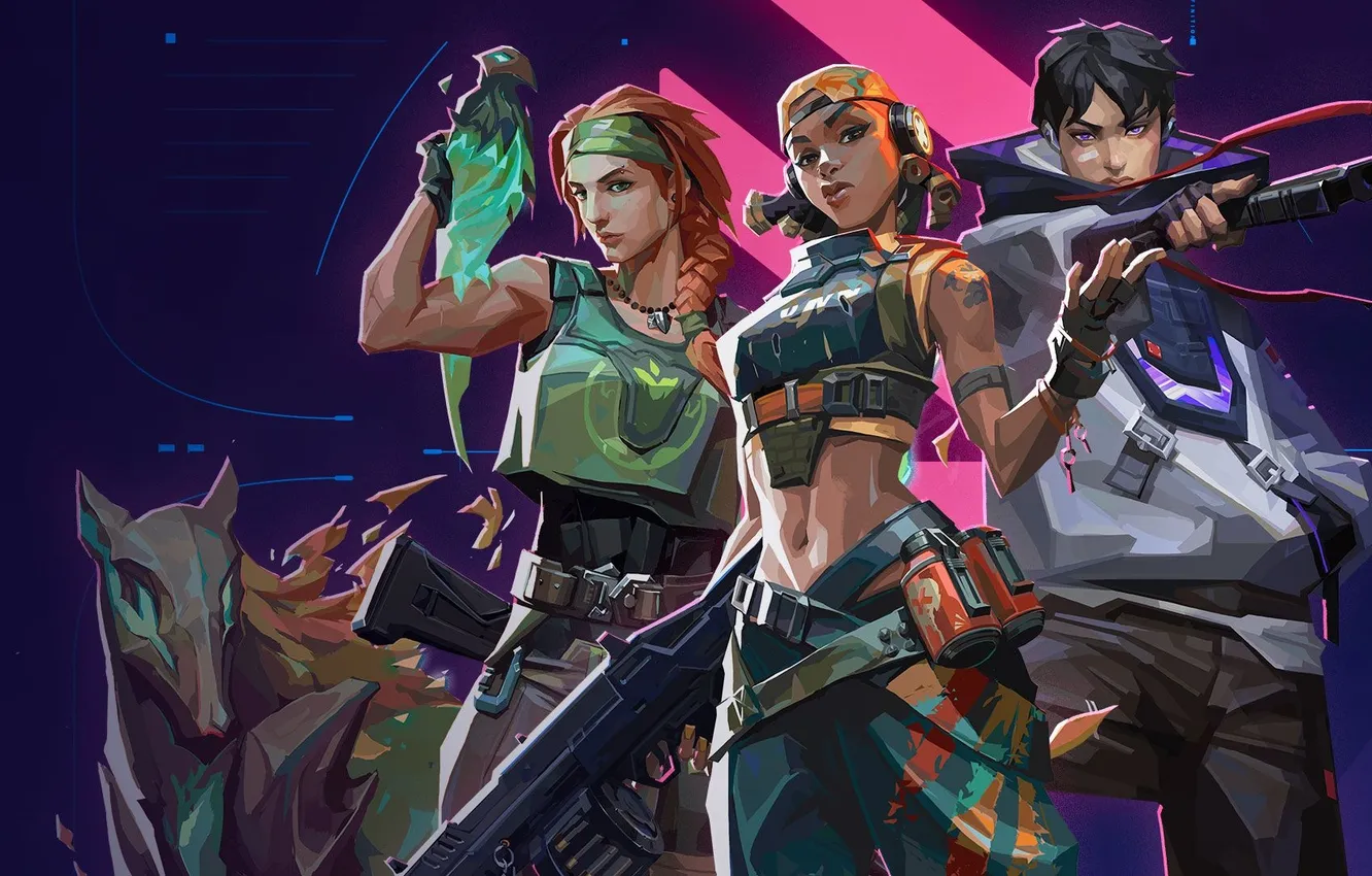 Photo wallpaper radiant, new, Vanguard, Valorant