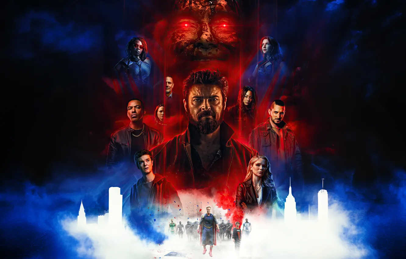 Photo wallpaper poster, explosive, The Boys