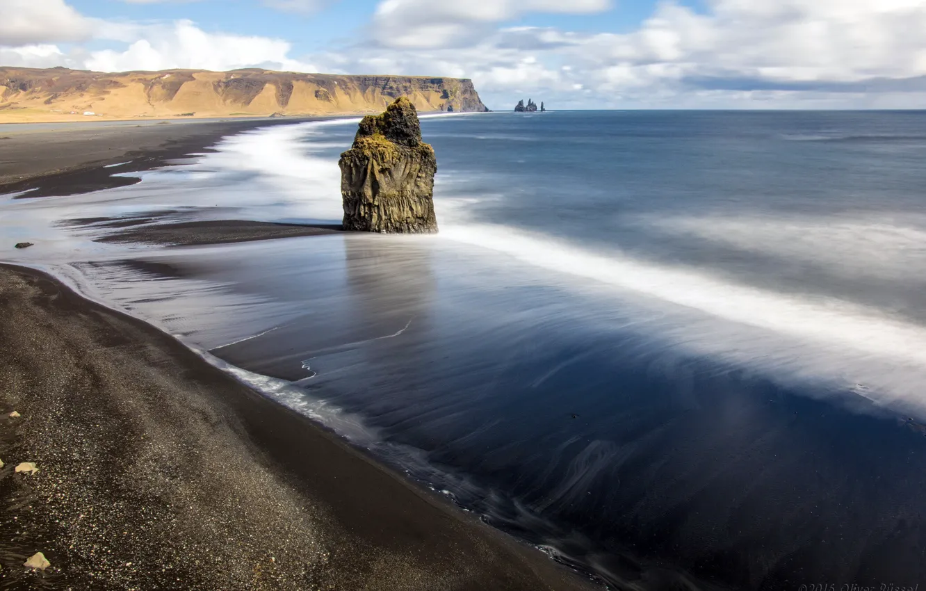 Photo wallpaper Iceland, Vestur-Skaftafellssysla, Vik in Myrdal