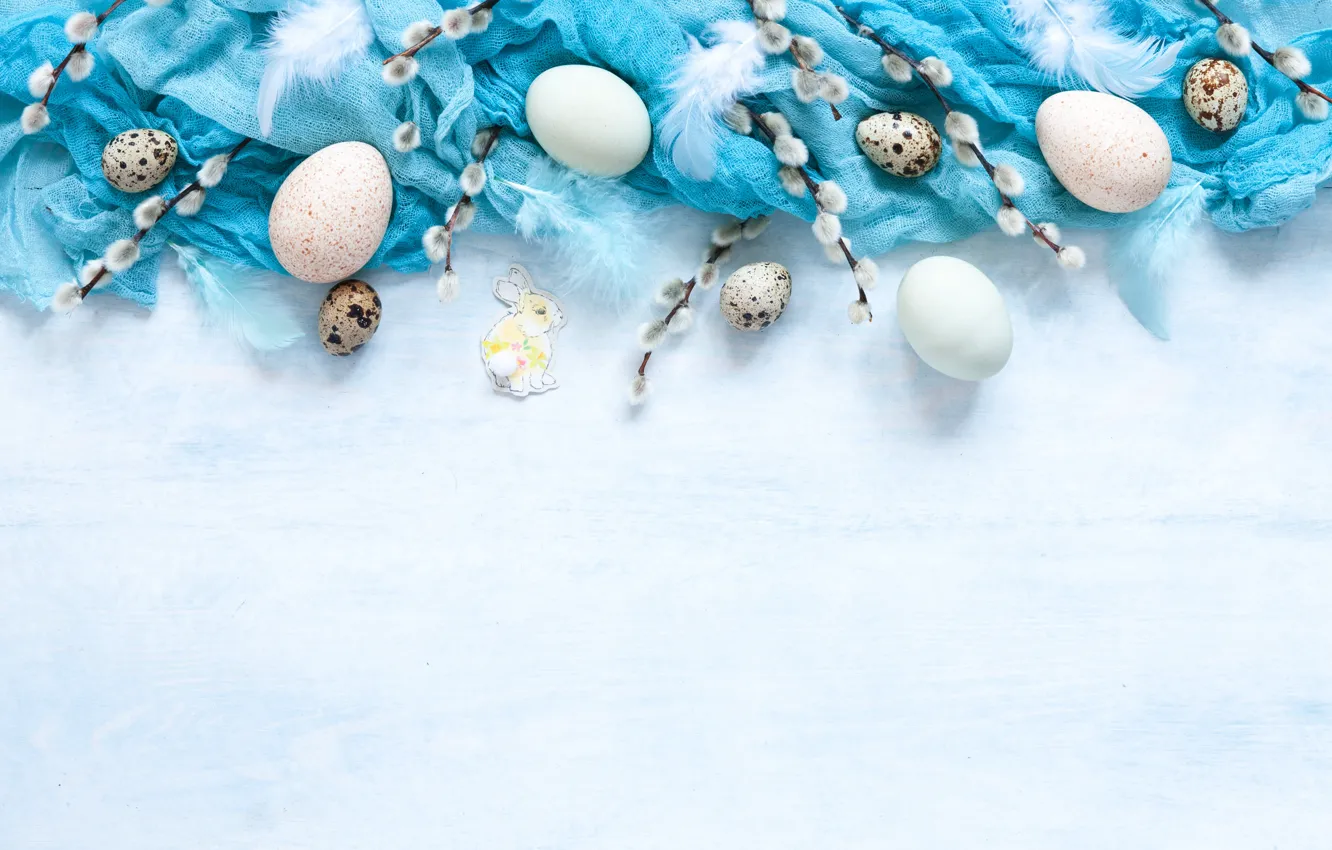 Photo wallpaper eggs, Easter, Easter, eggs, decoration, Happy