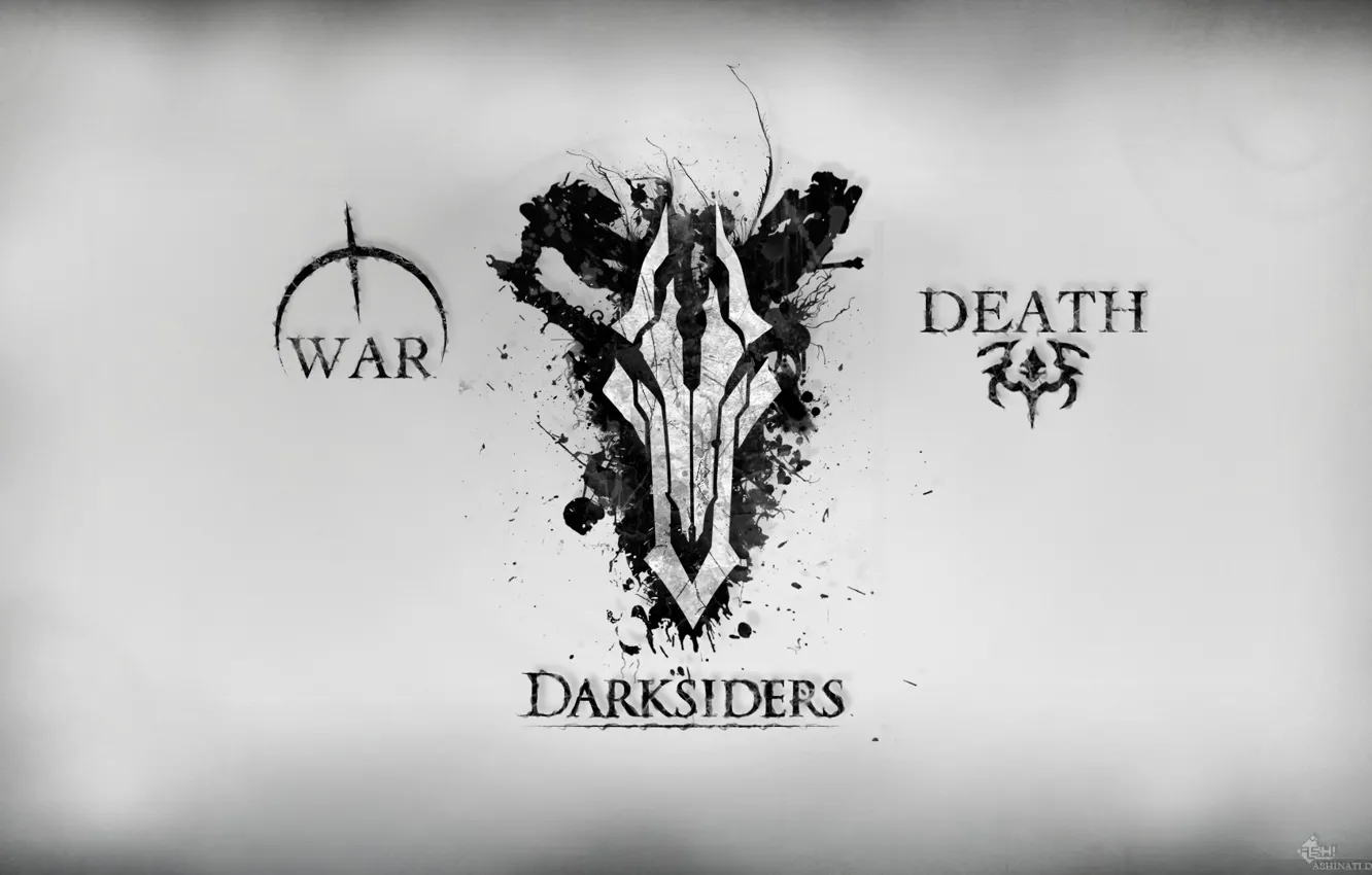 Photo wallpaper death, war, war, darksiders, death, the horsemen of the Apocalypse