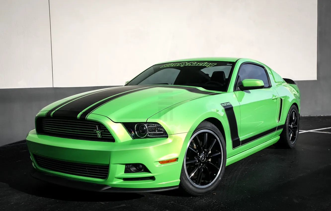 Photo wallpaper Mustang, Ford, Customized