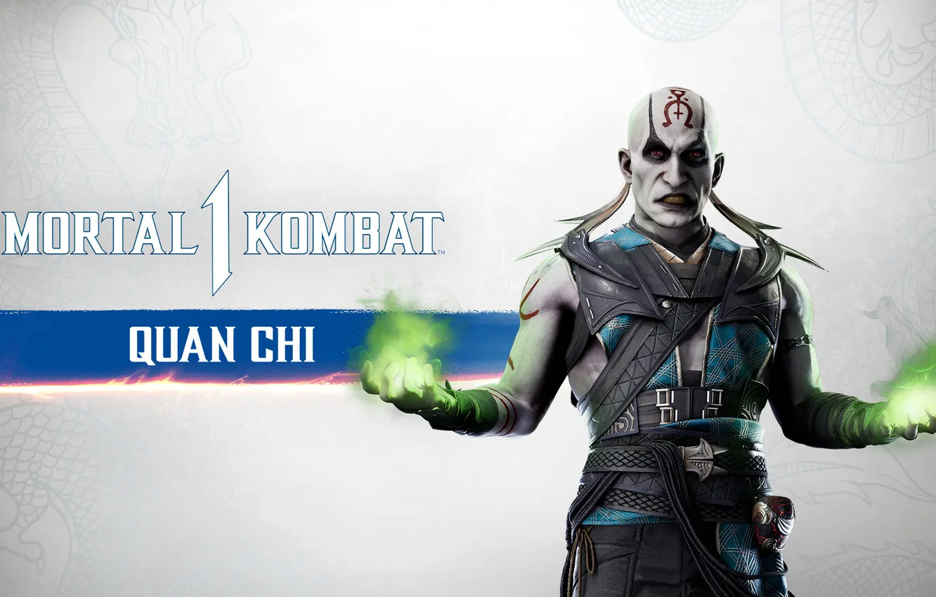Photo wallpaper necromancer, Quan Chi, Mortal Kombat 1