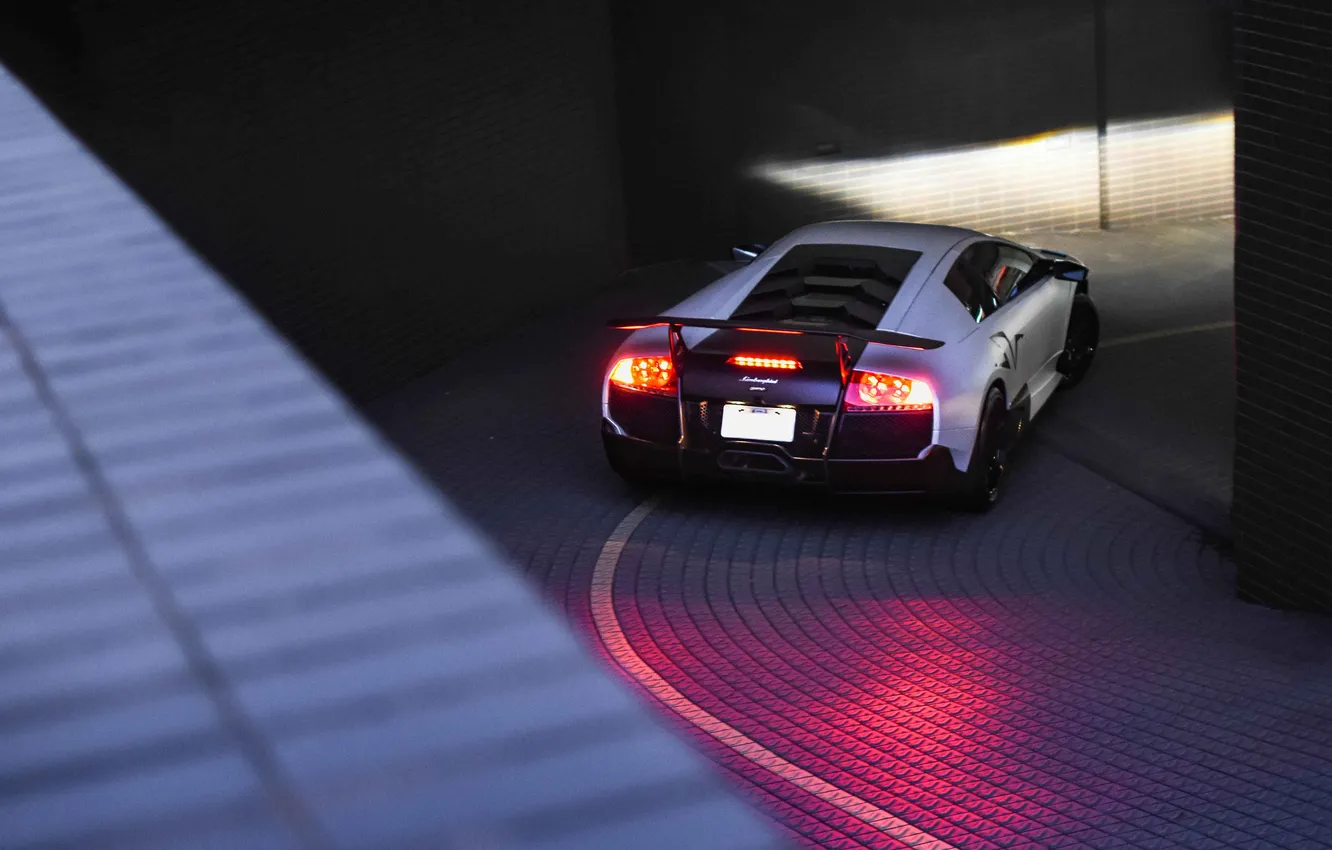 Photo wallpaper car, Lamborghini, murcielago, LP670