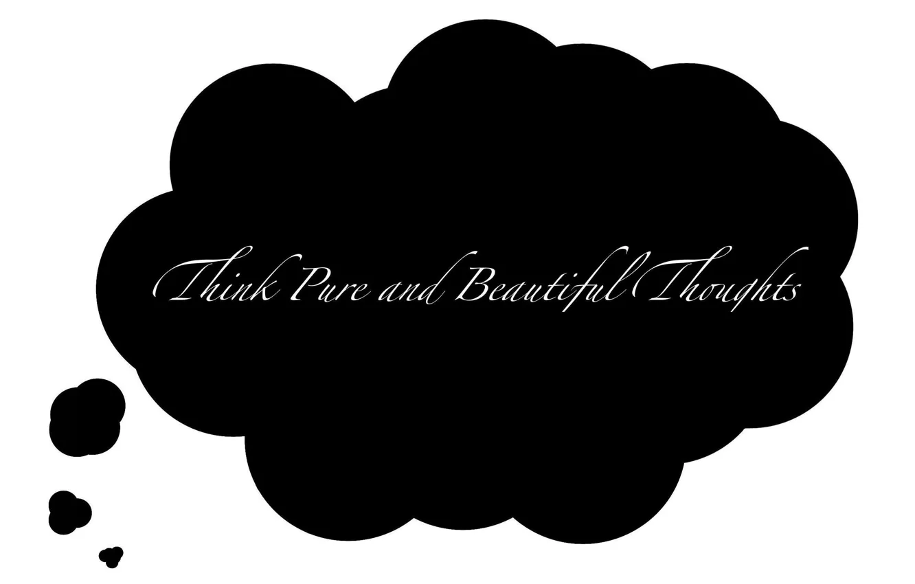 Photo wallpaper think, wise, thought