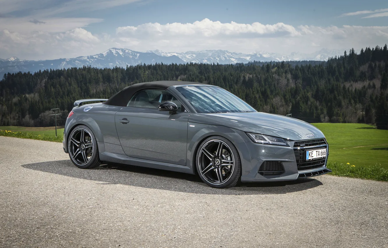 Photo wallpaper Roadster, Design, Grey, ABBOT, Audi TT