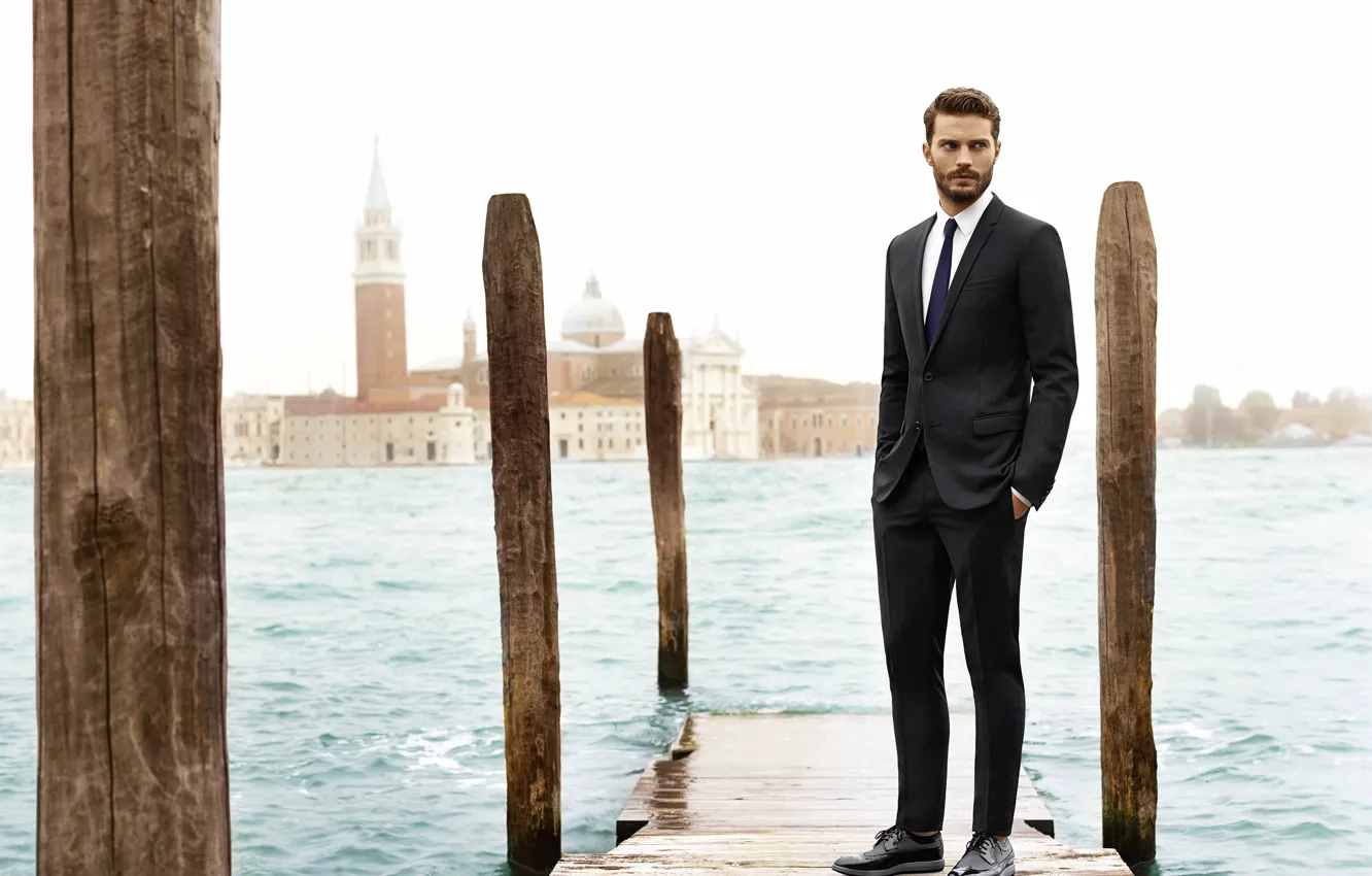 Photo wallpaper model, costume, actor, male, Jamie Dornan, Jamie Dornan