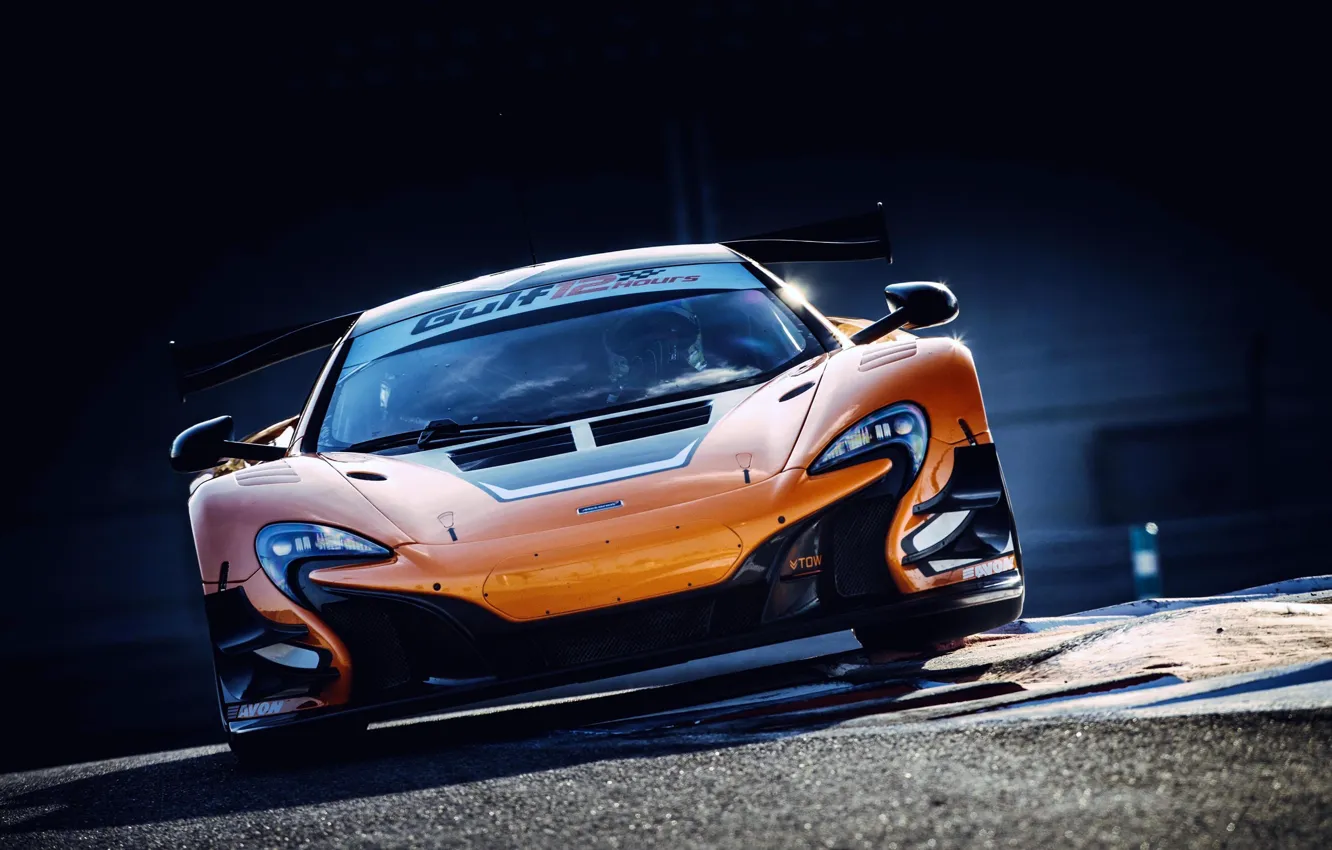 Photo wallpaper McLaren, GT3, Abu Dhabi, 2014, 650S