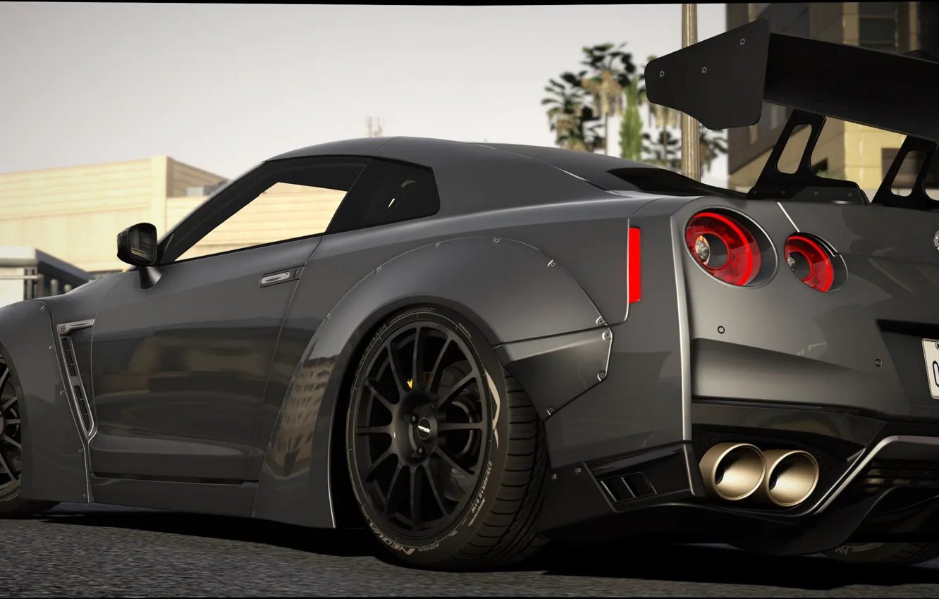 Photo wallpaper Nissan, gta, Grand Theft Auto V