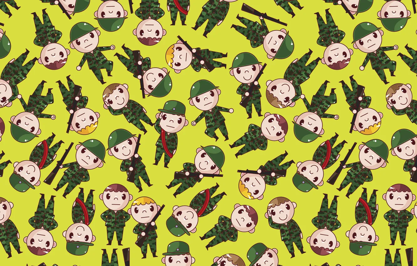 Photo wallpaper vector, texture, February 23, soldiers