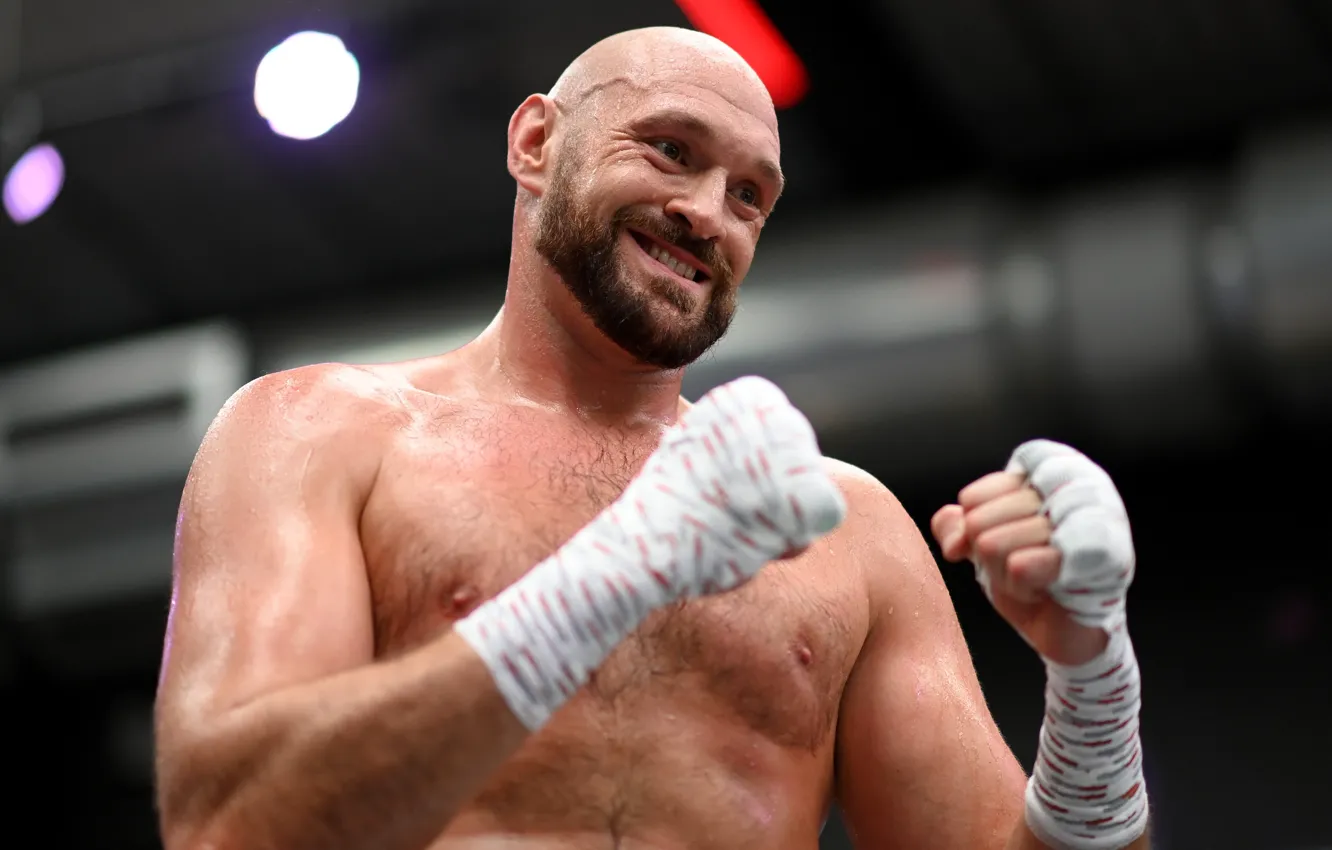 Photo wallpaper boxing, Tyson Fury, Tyson Fury