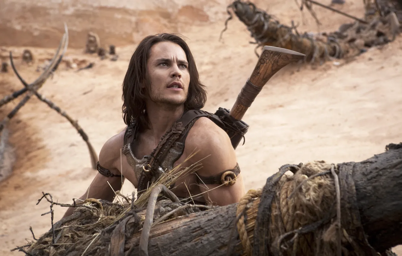 Photo wallpaper warrior, John Carter, Taylor Kitsch, John Carter, Taylor Kitsch
