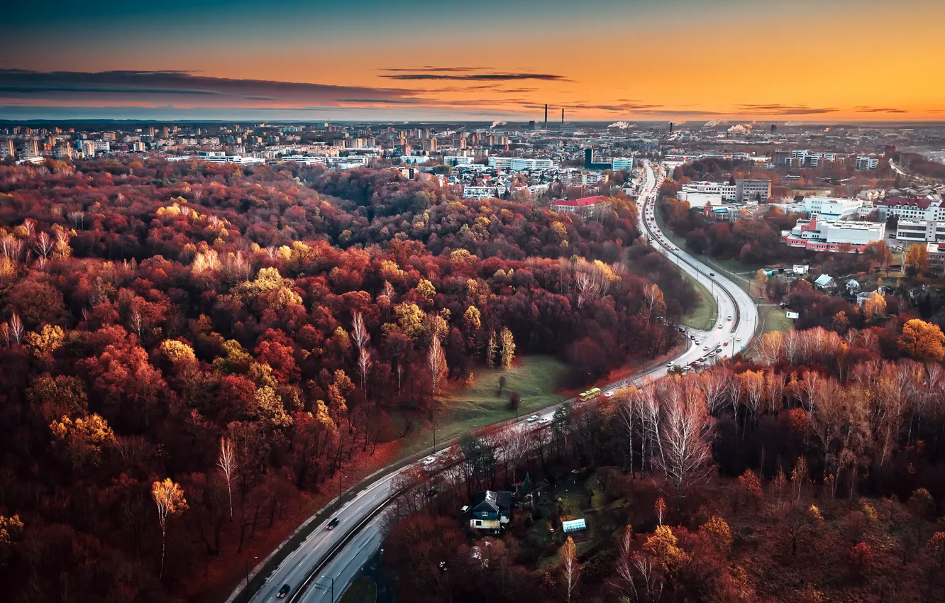 Photo wallpaper Lithuania, Kaunas, Karmelitai