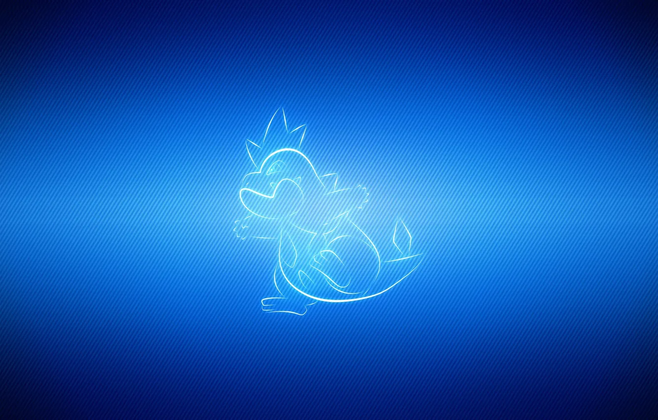 Photo wallpaper silhouette, pokemon, pokemon, Croconaw