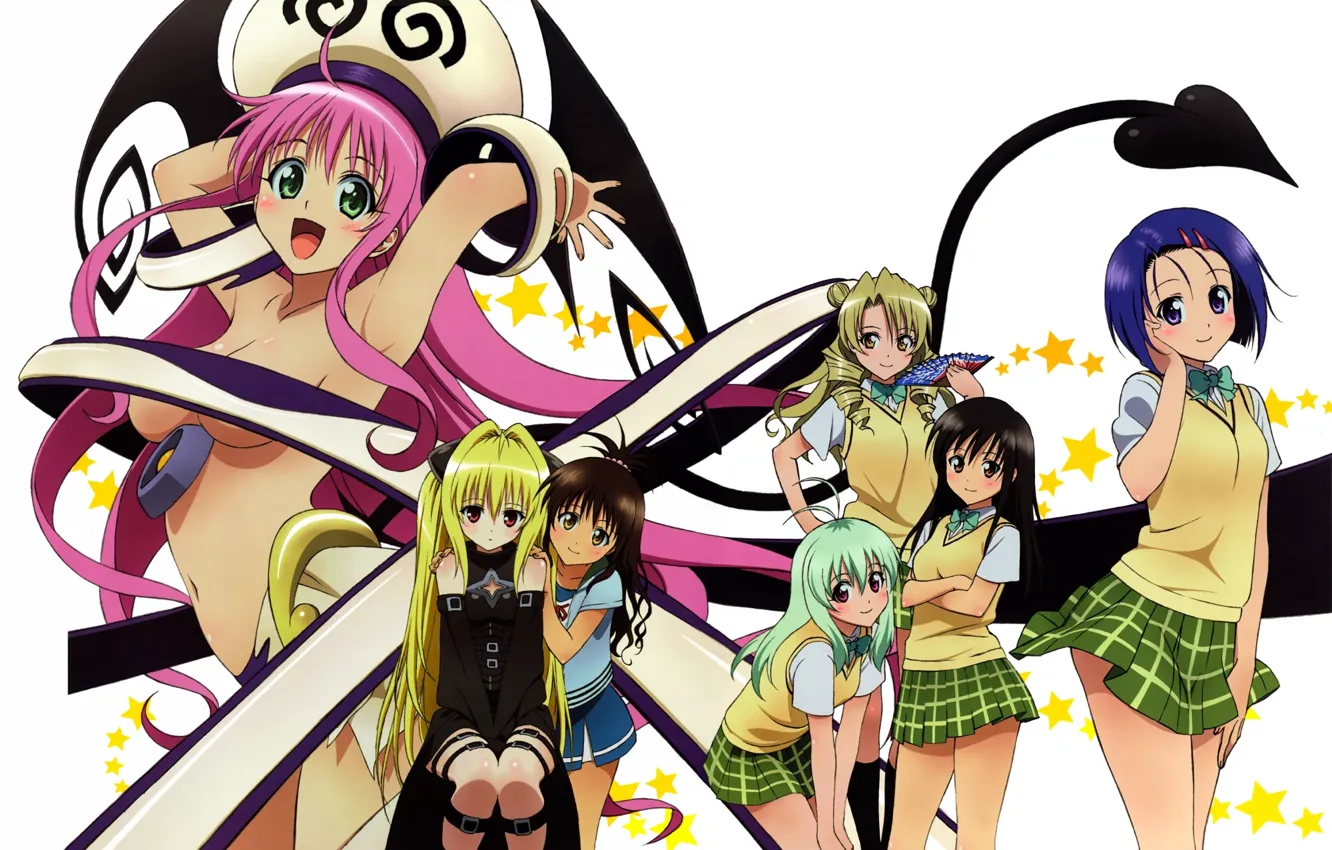 Photo wallpaper girl, anime, art, love and darkness trouble, To LOVE-Ru