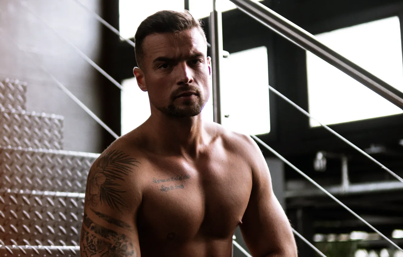 Photo wallpaper background, Wallpaper, body, man, tattoo, wallpaper, male, beautiful