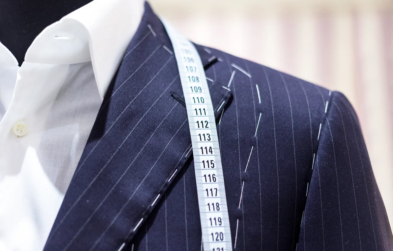 Photo wallpaper fabric, Costume, measures, Tailor