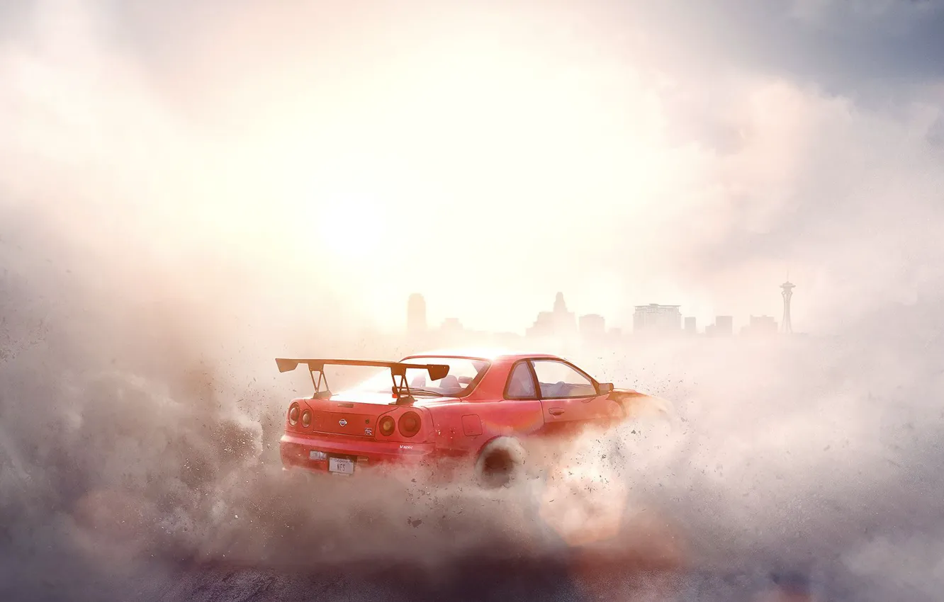 Photo wallpaper Need for Speed, Nissan Skyline, Electronic Arts, Ghost Games, Need for Speed: Payback