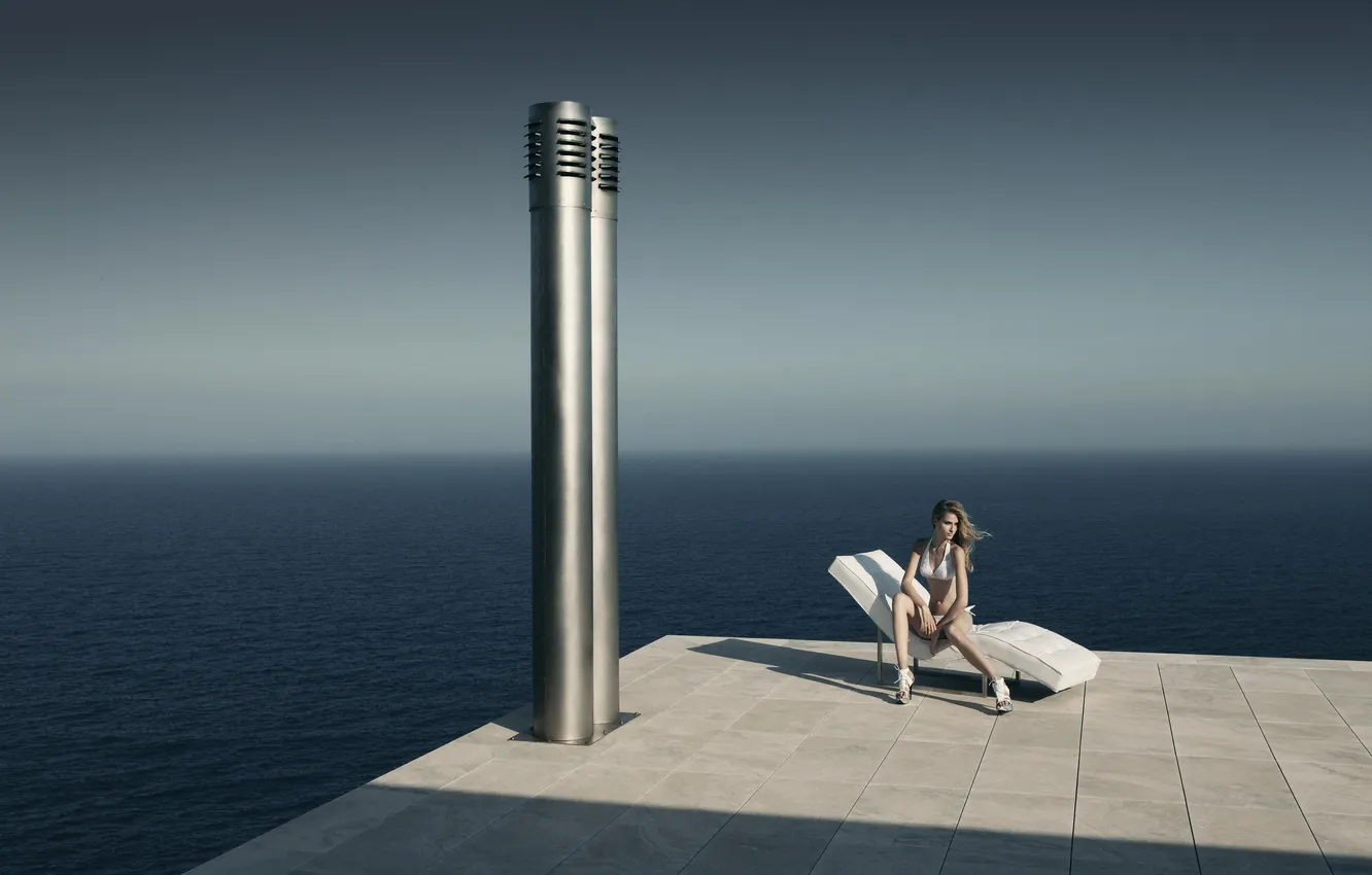 Photo wallpaper girl, Wallpaper, pierce